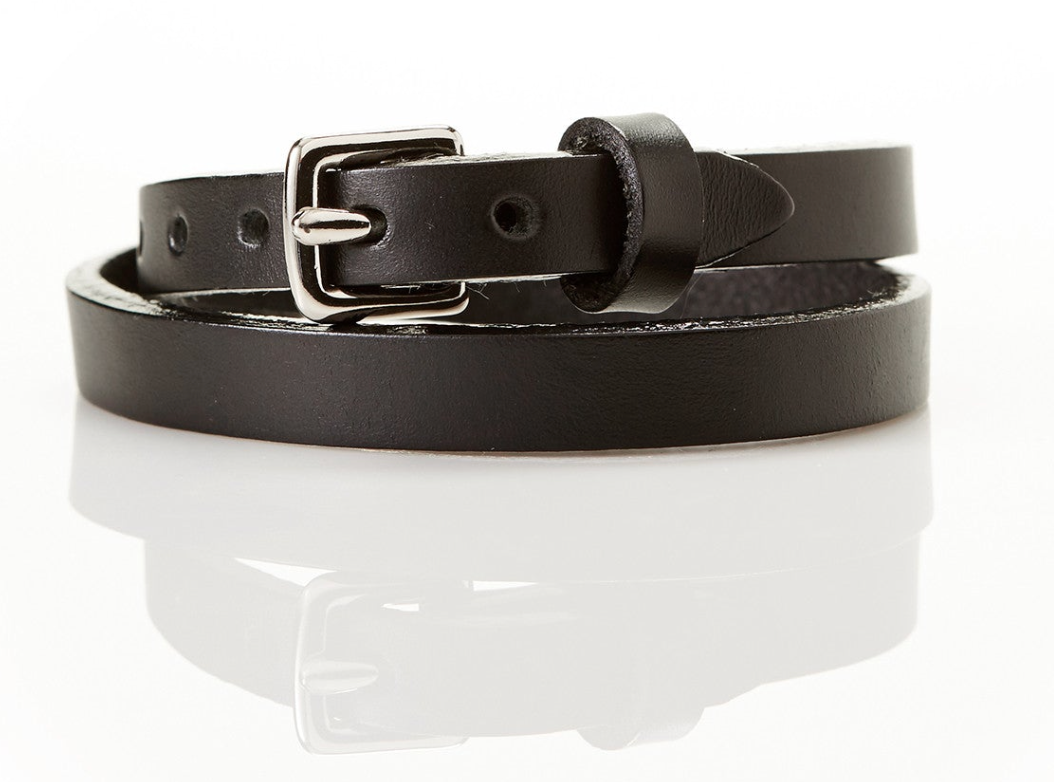 Jeffrey Levin / Bracelet / Leather Double Wrap 8