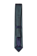 Miracles For Kids Exclusive Silk Jacquard Tie - Green Ties David August, Inc.   