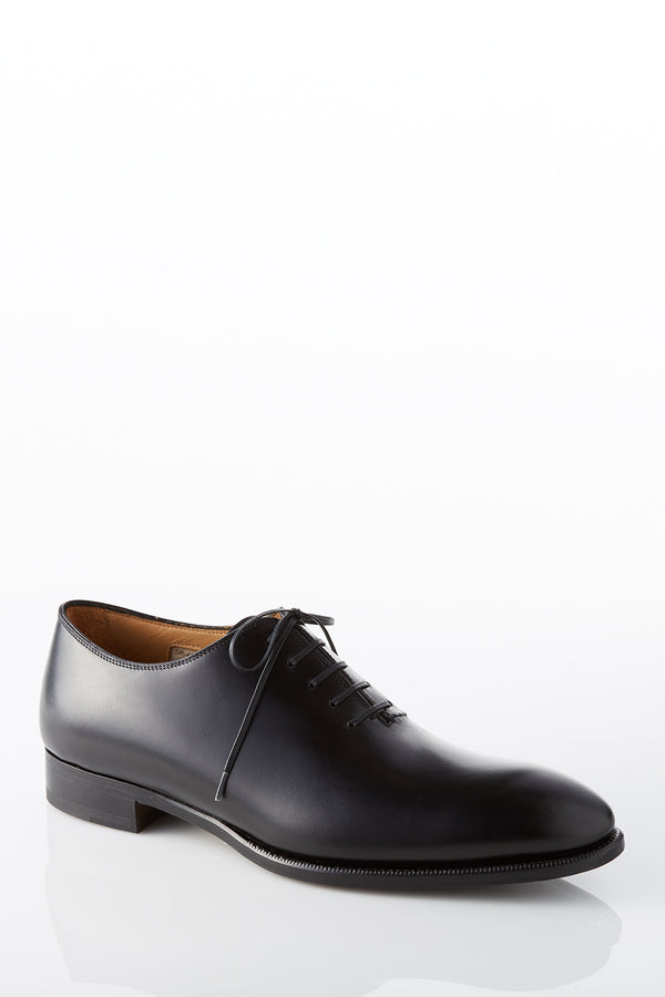 David August Leather Whole Cut Dress Shoe in Black Shoes David August, Inc.   