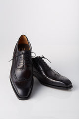 David August Leather Wingtip Brogue Shoes in Light Brown Shoes David August, Inc.   