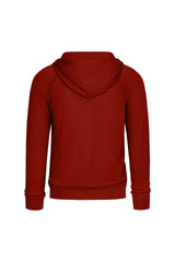 Wool Traveler Knit Zip-Front Hooded Sweater in Heathered Shark Sweater David August, Inc.   
