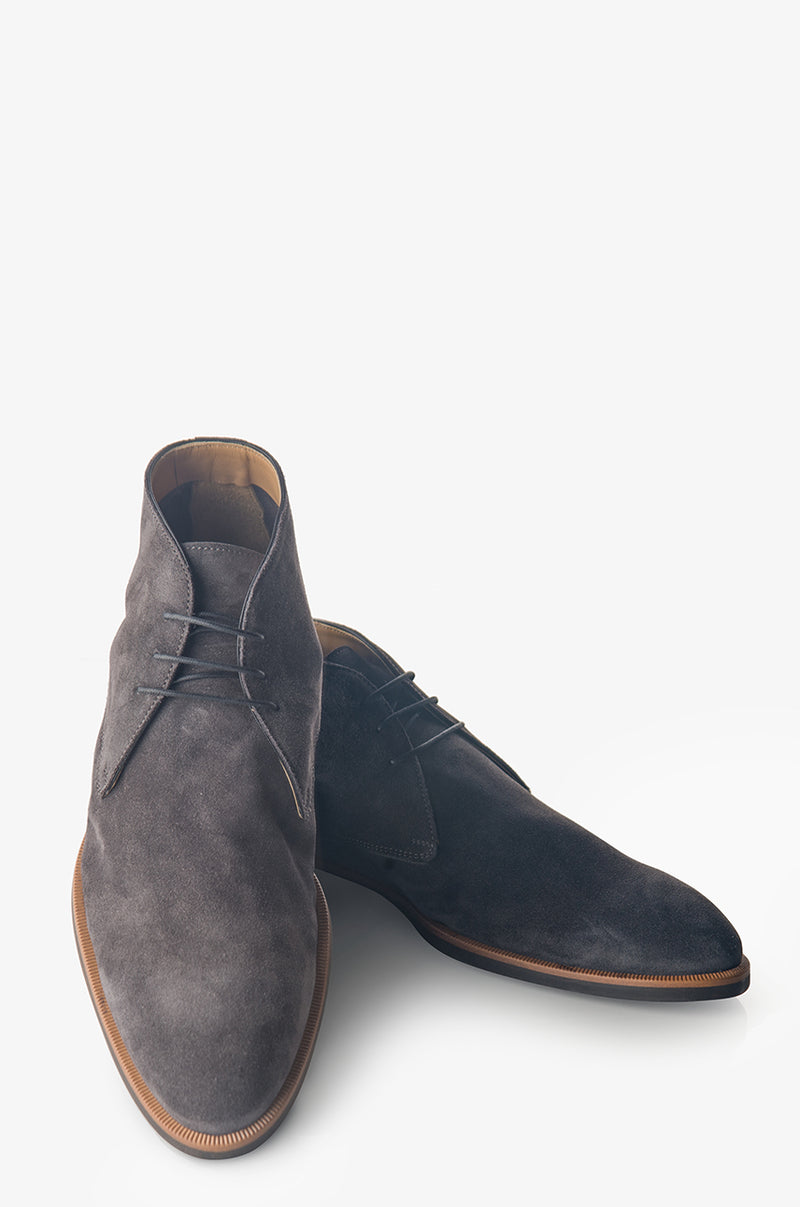 David August Suede Chukka Boot in Lavagna Blackboard Shoes David August, Inc.   