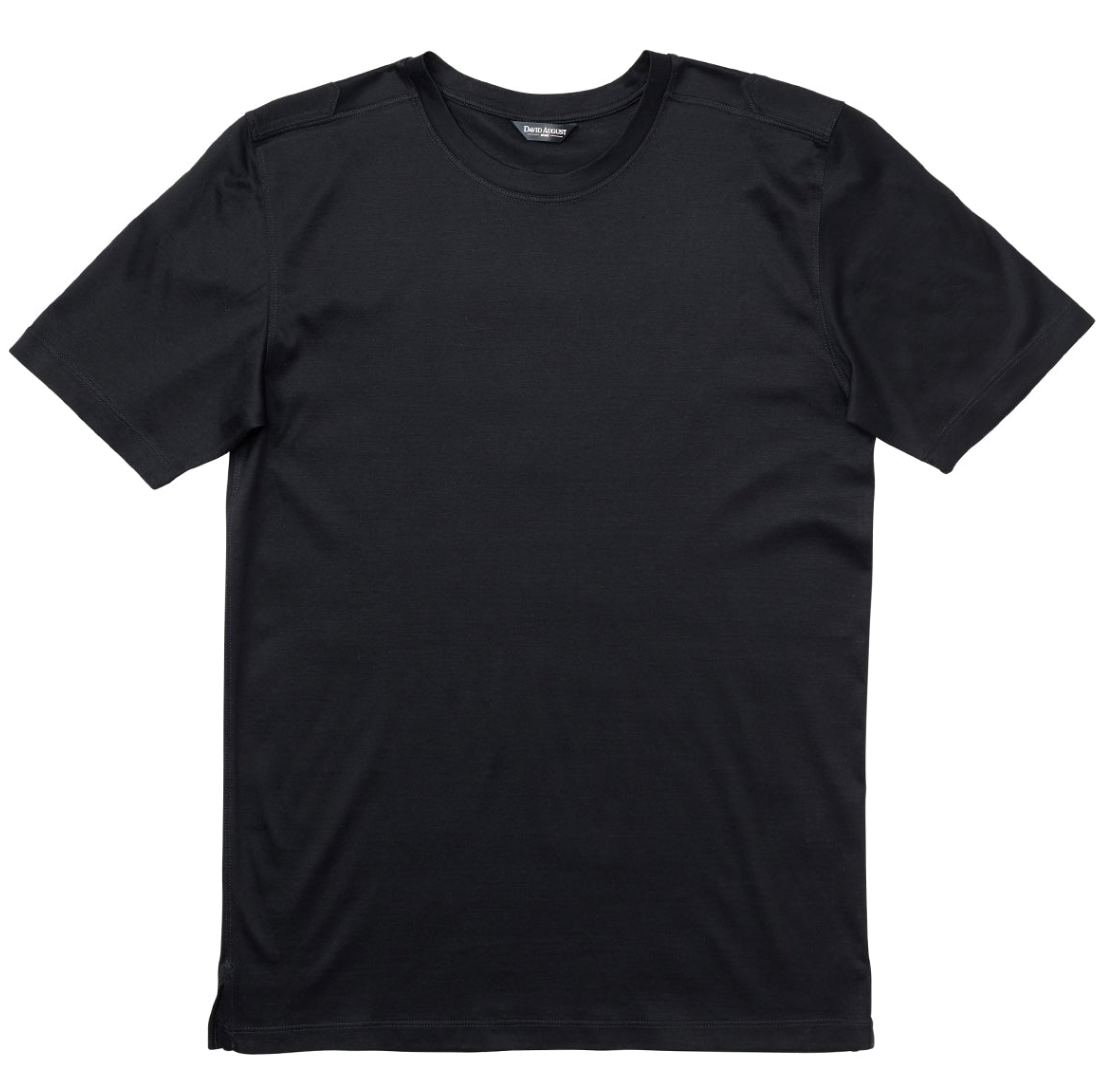 Mercerized Cotton Crew Neck T-Shirts – David August, Inc.