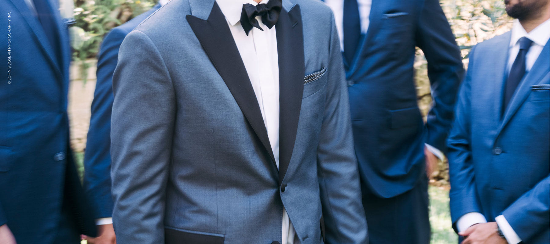 Blue Slim Fit Suit – Combatant Gentlemen