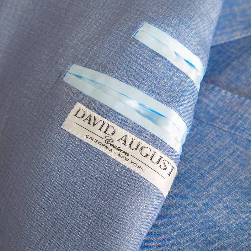 DAVID AUGUST SUIT IN LIGHT COBALT BLUE Suit David August, Inc.   