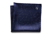 Miracles For Kids Exclusive Silk Pocket Square - Navy Pocket Square David August, Inc.   