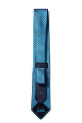 Miracles For Kids Exclusive Silk Jacquard Tie - Blue Ties David August, Inc.   