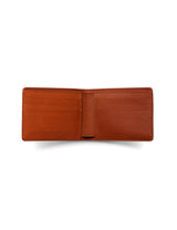 David August Luxury Genuine Vintage Calfskin Leather Bi-Fold Wallet Wallets David August, Inc. Brown  