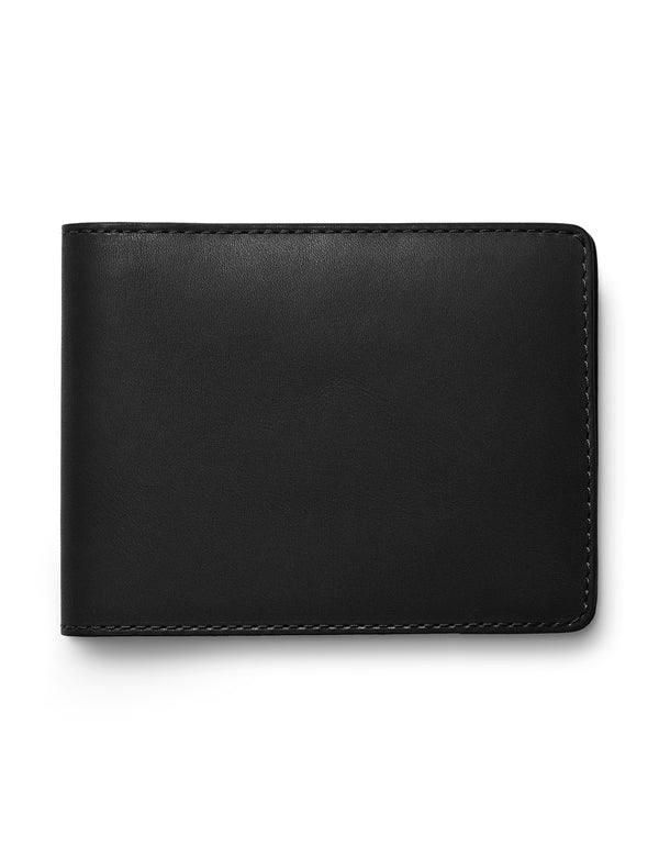 David August Luxury Genuine Vintage Calfskin Leather Bi-Fold Wallet Wallets David August, Inc.   