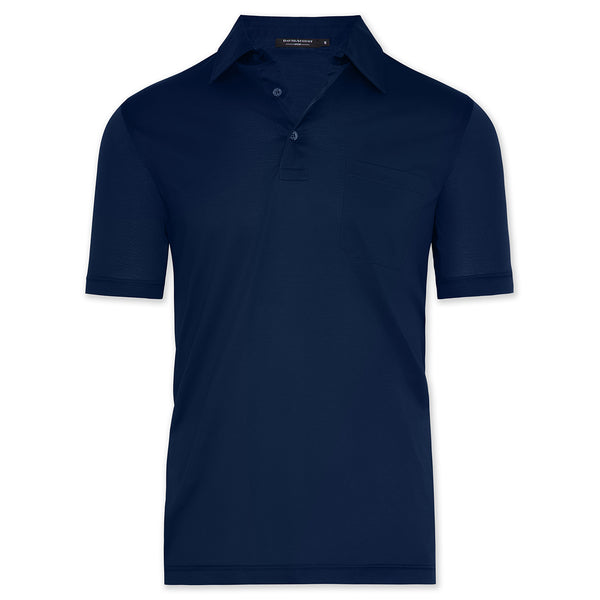 David August  Luxury Mercerized Cotton Polo in White – David August, Inc.