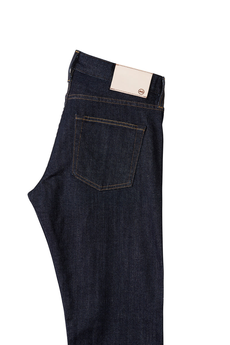 AG 'Matchbox' Slim Fit Jeans in Dark Stretch Selvage (Alpha) Pants AG Jeans Adriano Goldschmied   