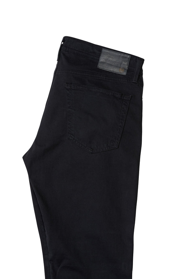 AG 'Tellis' Modern Slim Fit Pants in Sueded Cotton Black Pants AG Jeans Adriano Goldschmied   