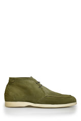 Suede Chukka Boot in Olive Shoes David August, Inc.   