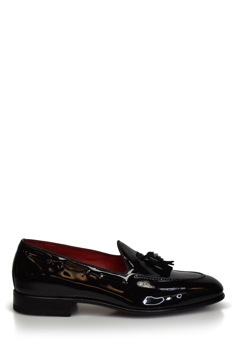 Patent Leather Cary Formal Tuxedo Loafer in Black 8.5 Patent Leather Cary Formal Tuxedo Loafer in Black 8.5